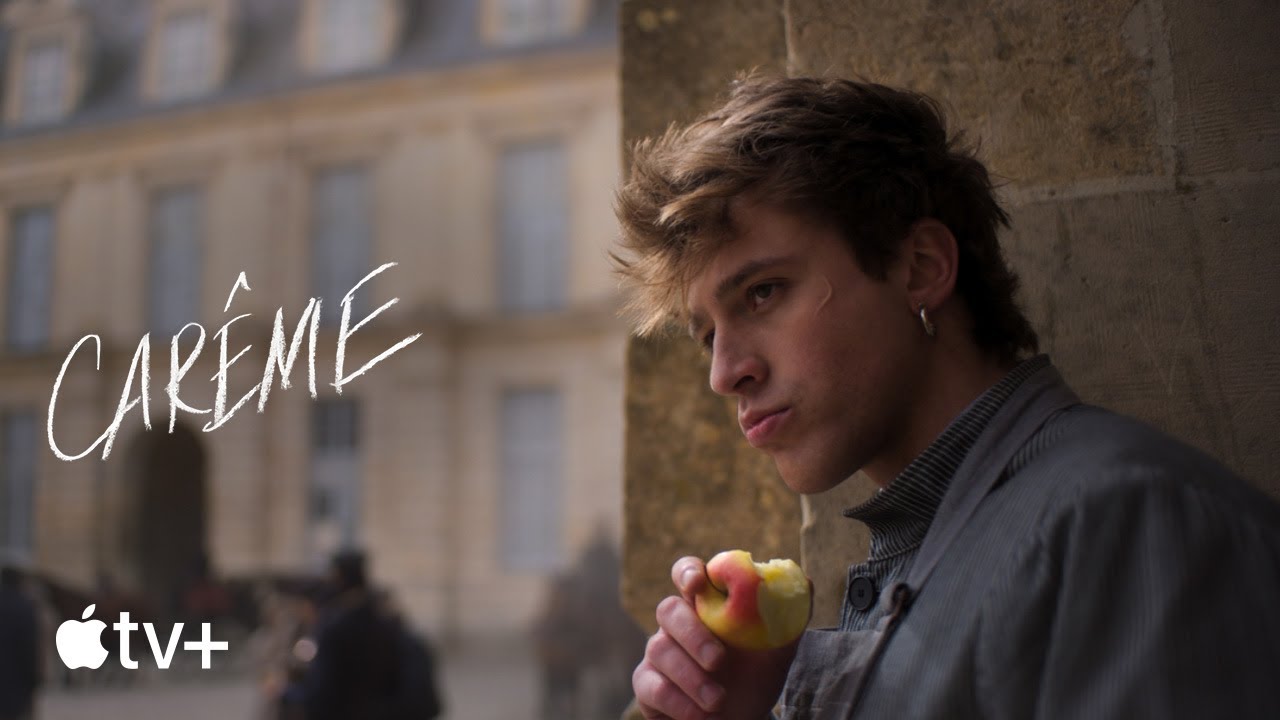 Benjamin Voisin as Antonin Carême in the Apple TV series Carême