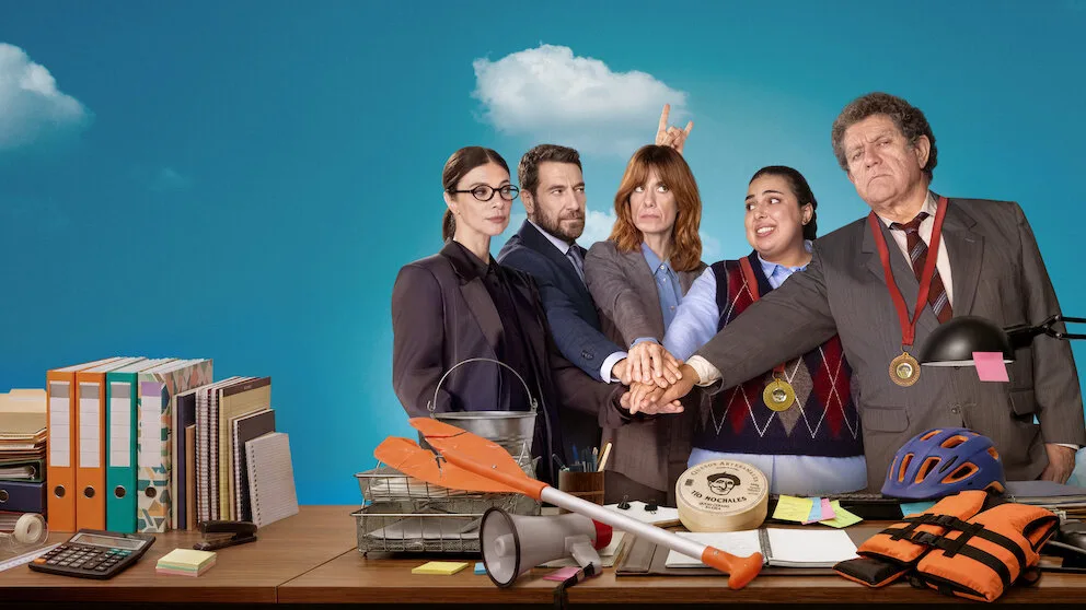 Go Team! (Gracias, equipo) key art on Netflix