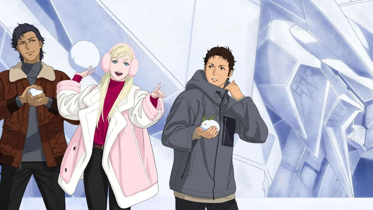 Mobile Suit Gundam Hathaway: The Sorcery of Nymph Circe key art on Netflix
