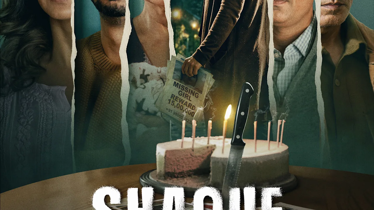 Shaque: Trust No One key art on Netflix, starring Parineeti Chopra