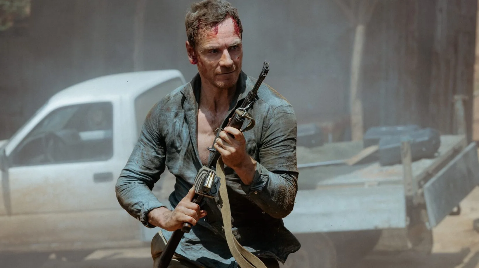 Michael Fassbender in The Agency on Paramount+ with Showtime