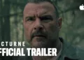 Nocturne key art, Apple TV crime thriller with Liev Schreiber and Stephen Graham