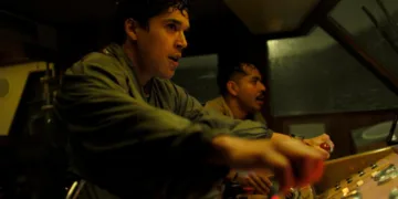 Scene from Netflix's Surviving Hurricane Otis