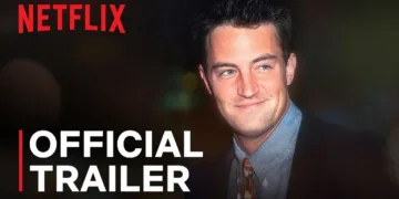The One About Matthew Perry on Netflix — official trailer key art