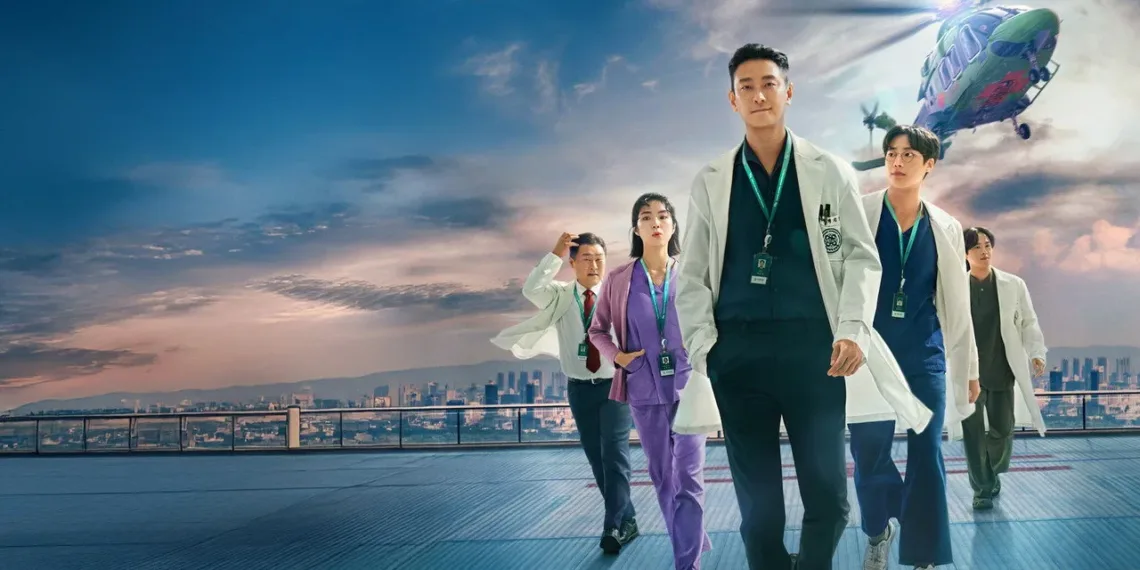 Ju Ji-hoon in The Trauma Code: Heroes on Call on Netflix
